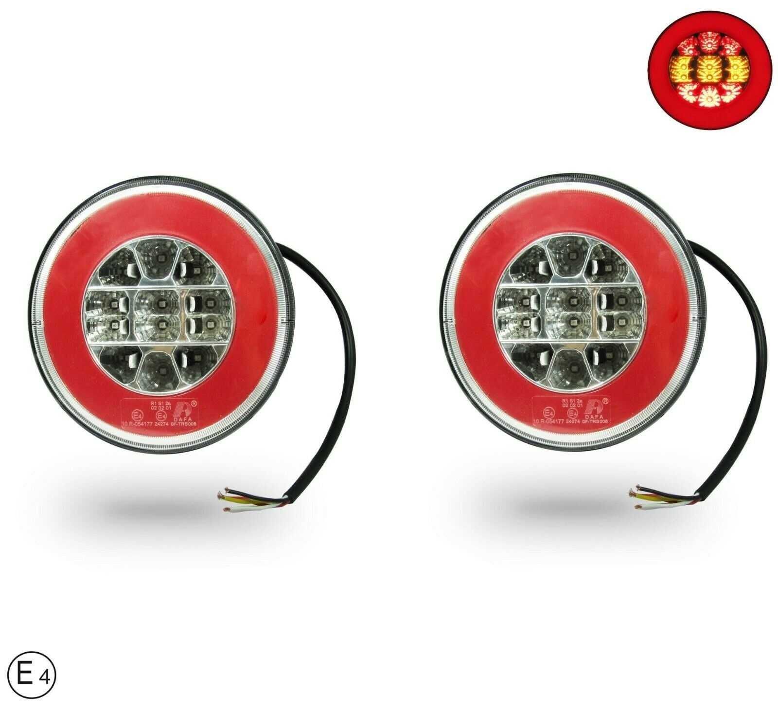 К-кт 2 бр. LED Лед Стоп Стопеве Кръгъг 12-24V с или без Неон ефект