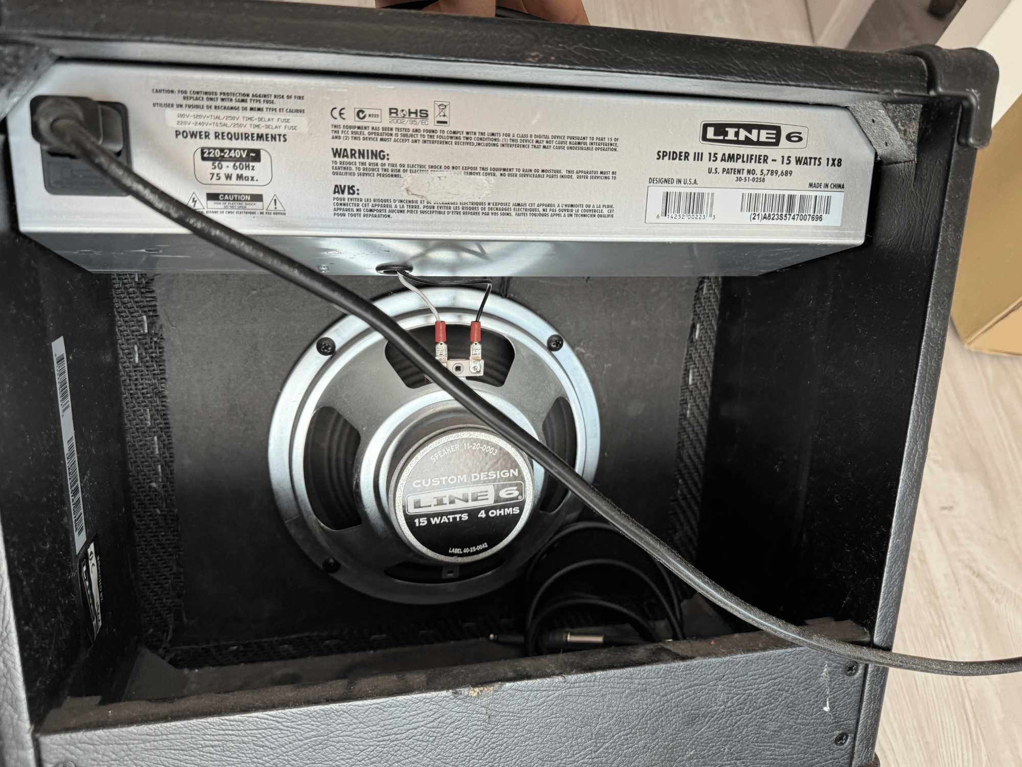 Line 6 Spider III 15W - Усилвател за електрическа китара