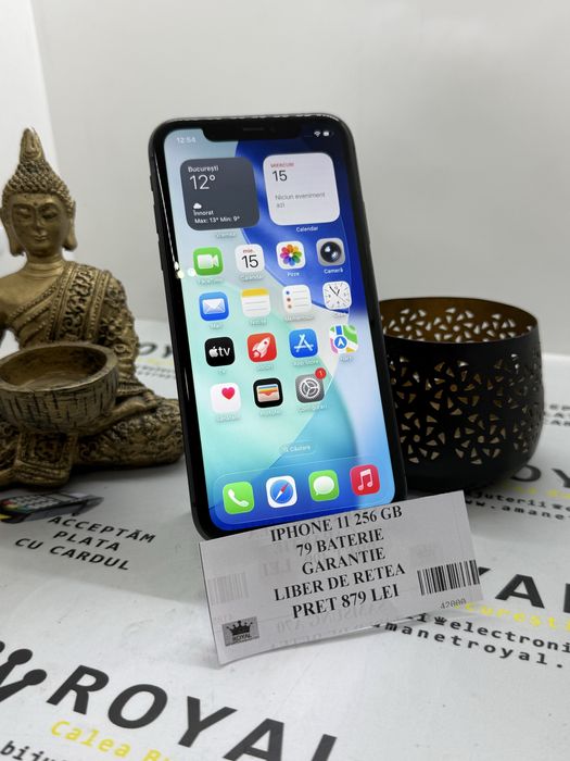 Amanet Royal : Iphone 11 256GB / Liber Retea / Garantie