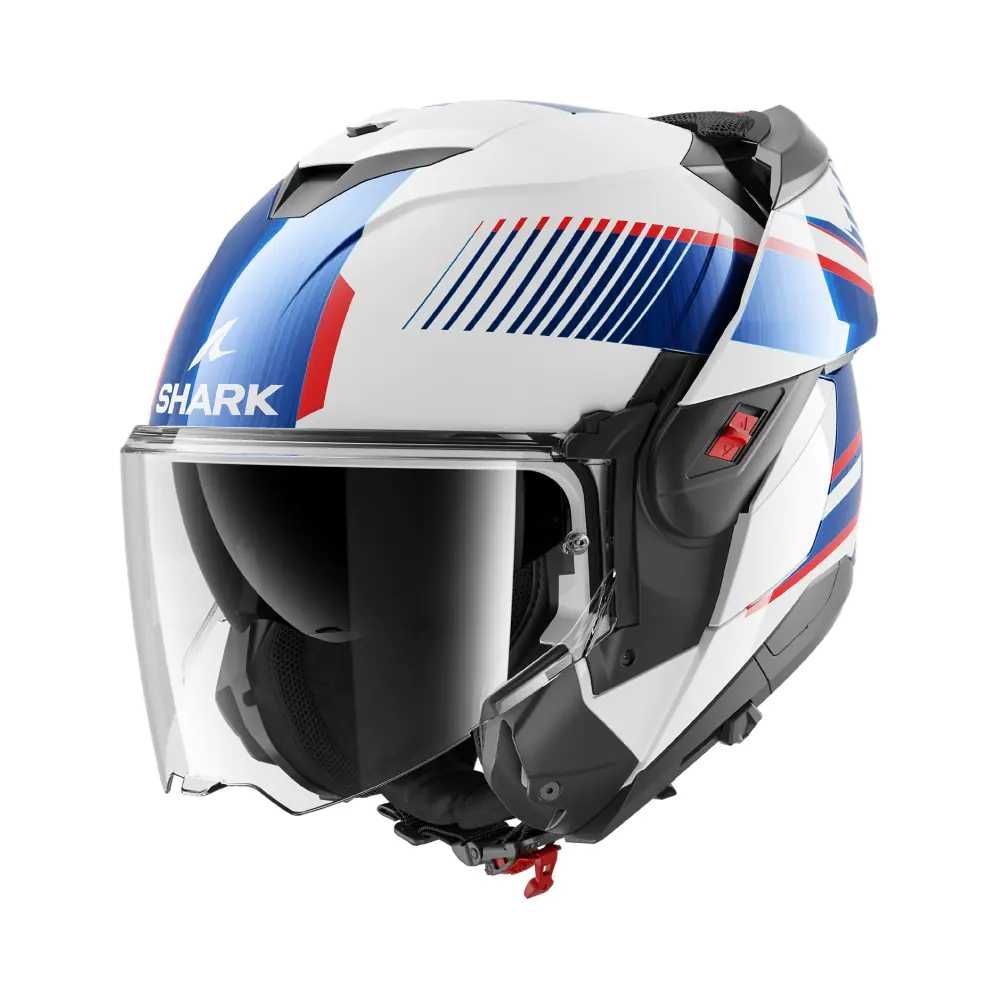 Каска Shark Oxo Sikter White Chrome Blue