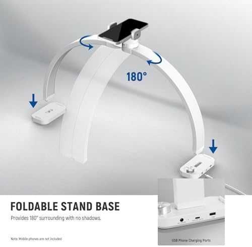 Нова NEEWER LED лампа 40W за маникюр грим бюро снимки видео 29 инча