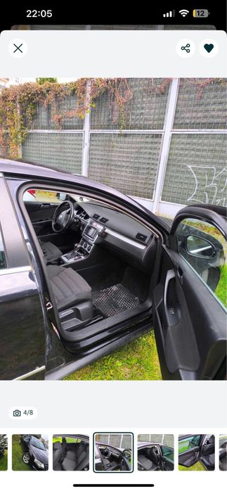 Vw passat 2007 dsg bi-xenon 170 cp climatronic pilot scaune  elec