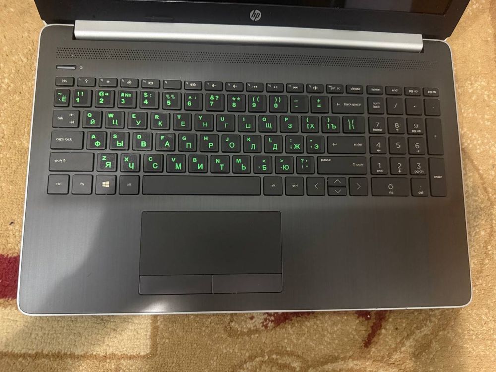 Hp notebook sensorli