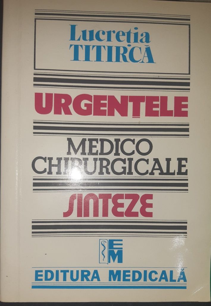 Vand pachet carti pentru asistenti medicali L.Titirca