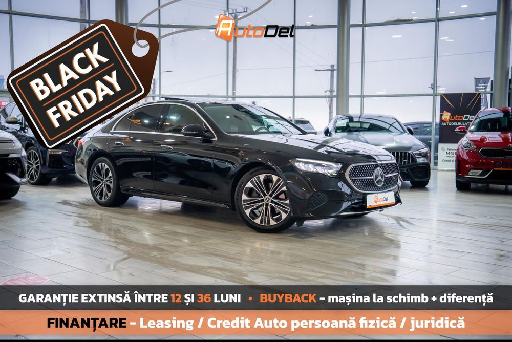 Mercedes-Benz E E-class w214 / Cameră / Panoramic / Volan încălzit / MBUX