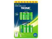 Set 8 acumulatori Tronic® NiMH R6 AA, 2500 mA, noi sigilati