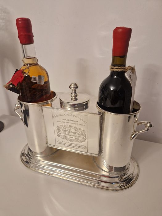 Racitor de vin  Franta placat cu argint