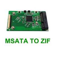 Adaptor convertor SSD mSATA la interfata ZIF 40pin pt laptop iPod iPad