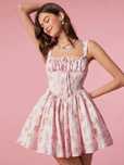 Rochie  mini roz
