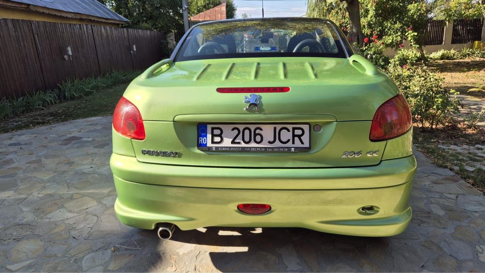 Peugeot 206cc cutie automata
