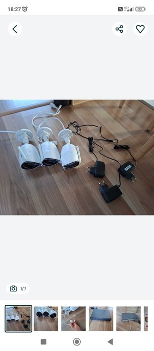Vând camere supraveghere urgent