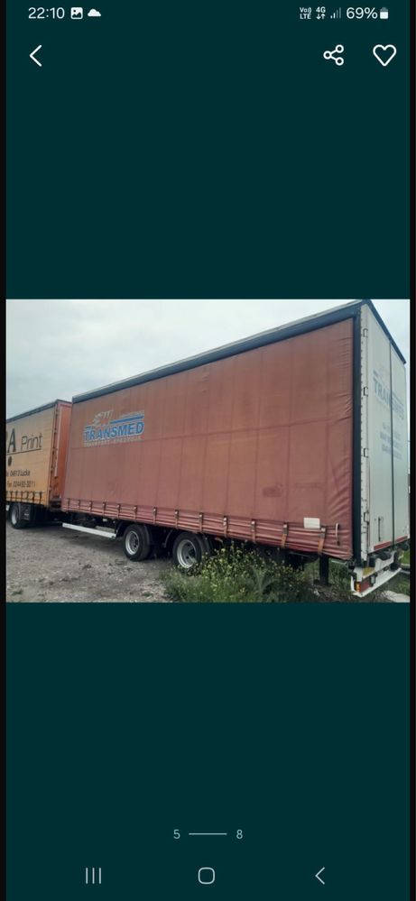 Camion tandem Ansamblu MAN
