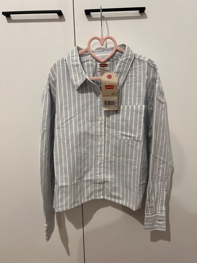 Нова оригинална скъсена риза Levis детска