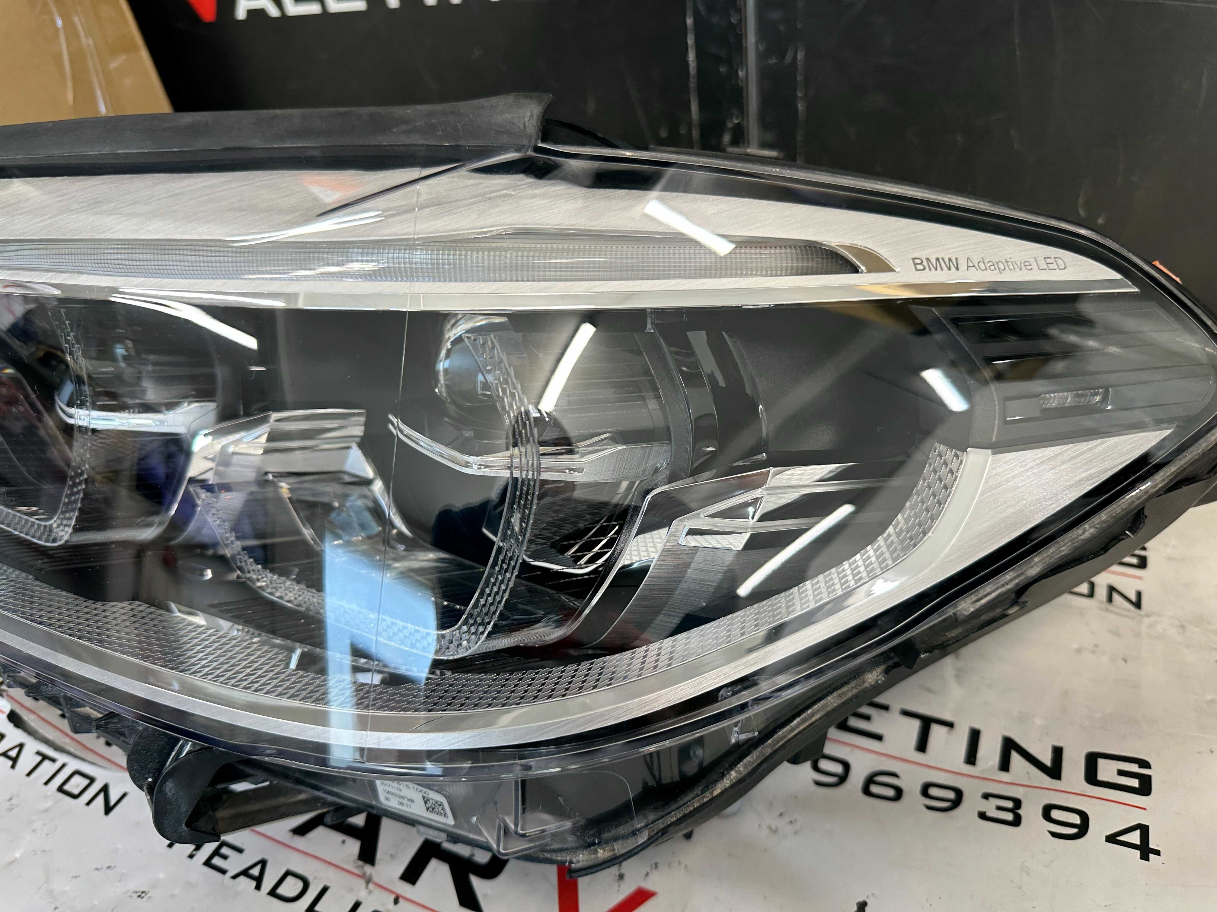 фар фарове ляв BMW 5 G30 G31 far farove за БМВ Г30 Г31 Adaptive LED US