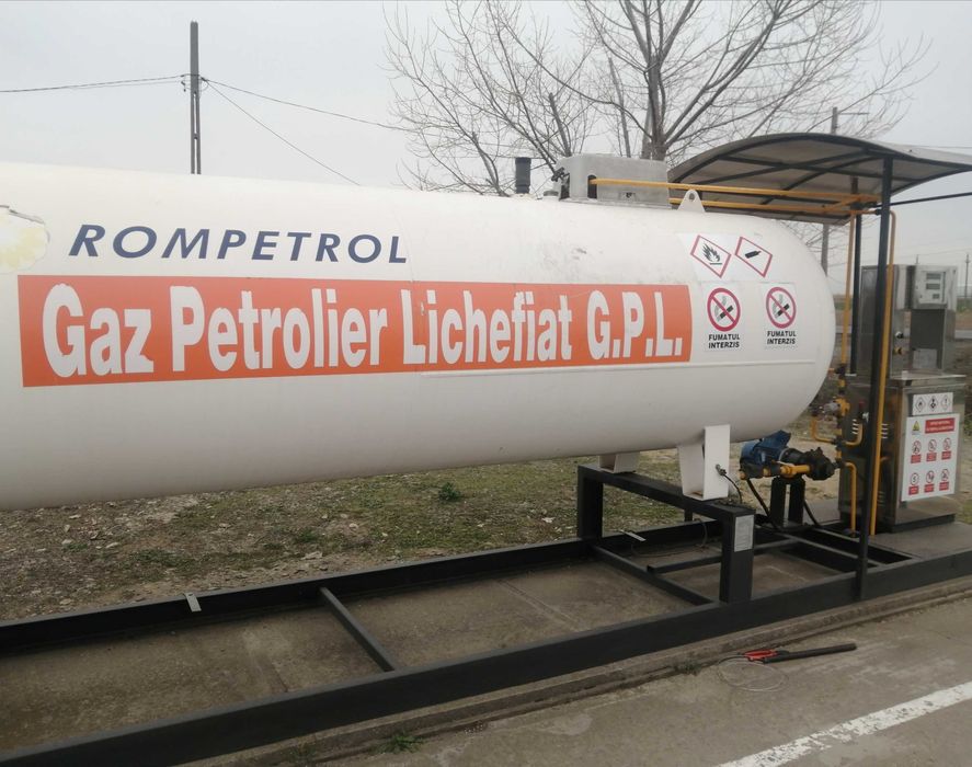 Stație GPL auto tip skid auto