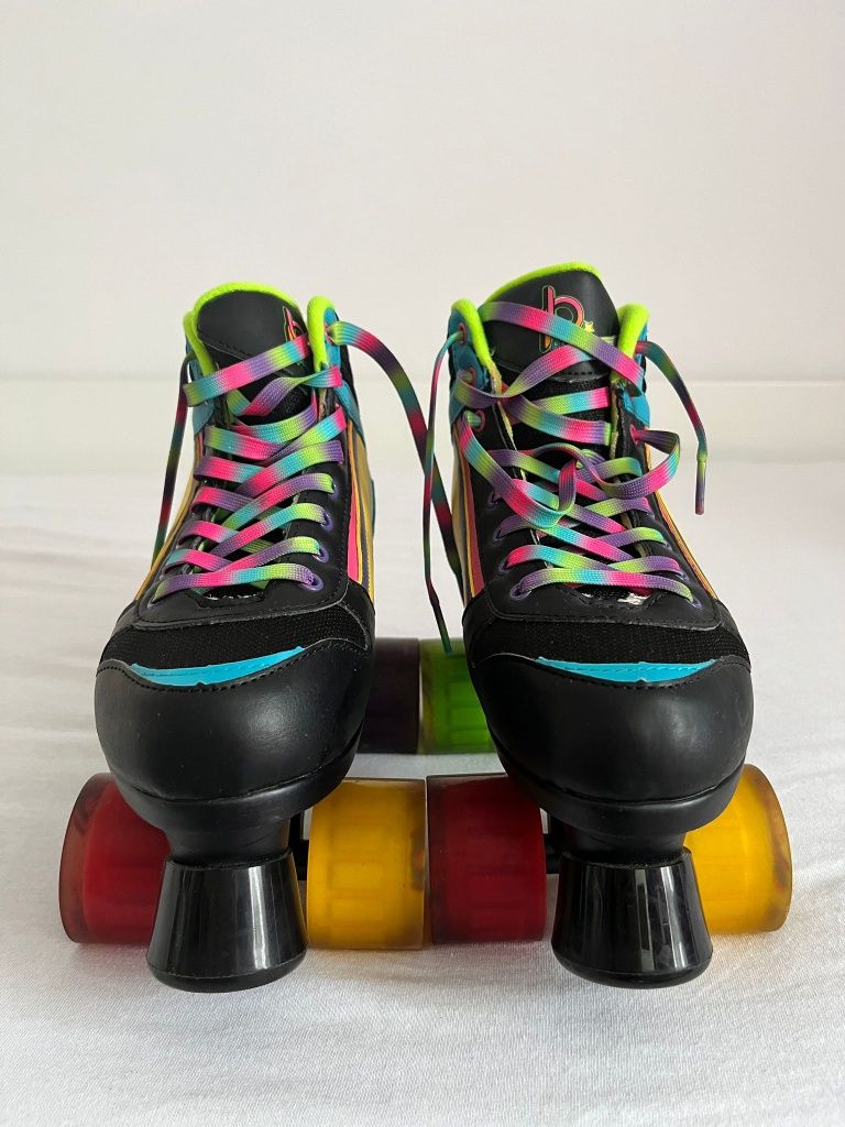 Patine cu rotile Powerslide Playlife Groove Rainbow 37