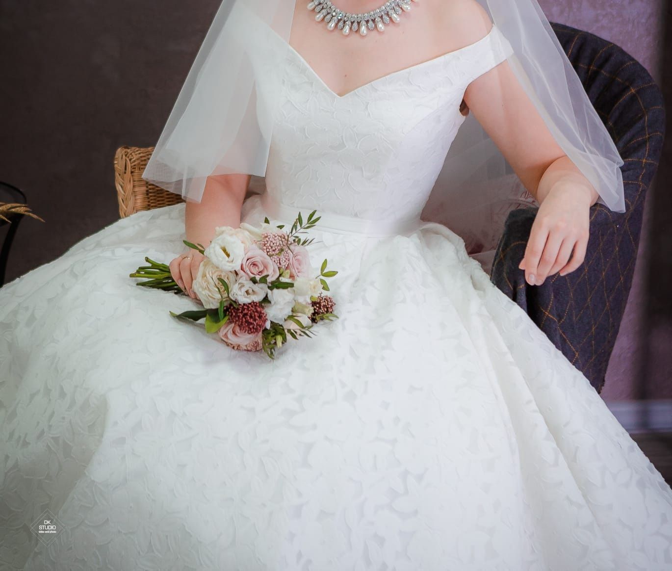 Свадебное платье 46 р