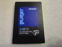 Solid-State Drive (SSD) PATRIOT Burst 240GB, SATA3 2.5" PBU240GS25SSDR