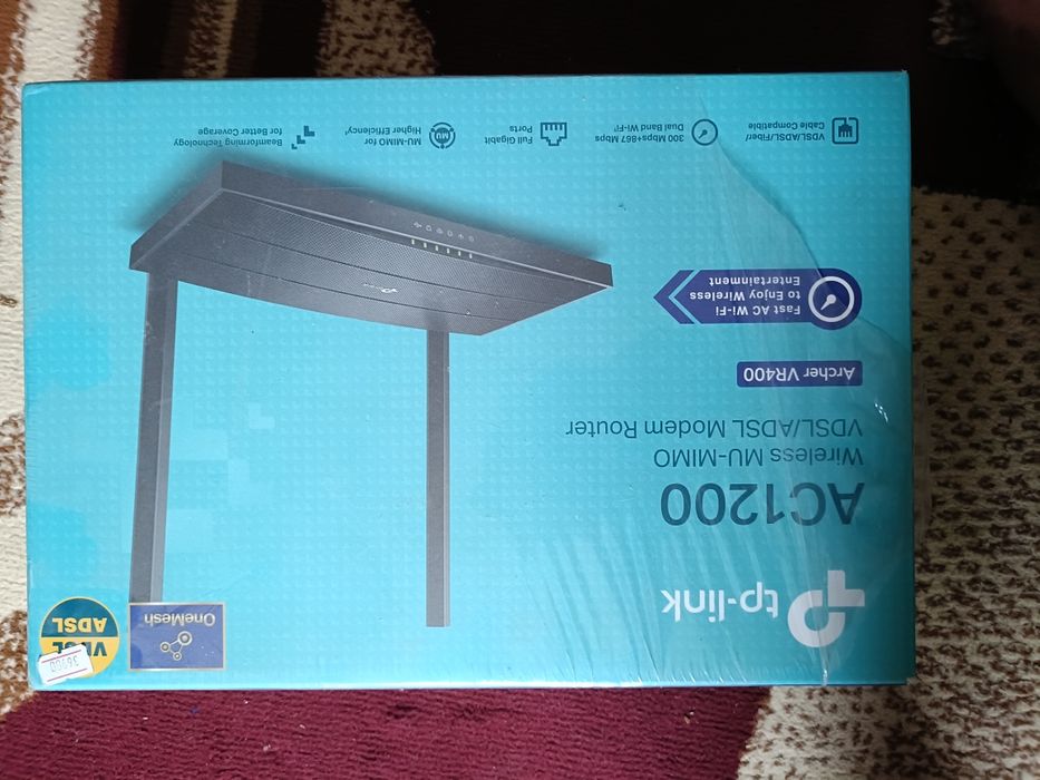 WiFi VDSL+ADSL Modem tplink