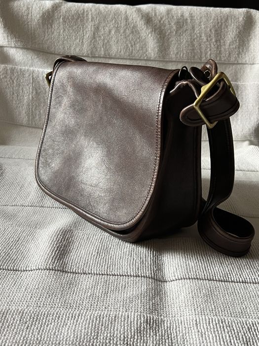 COACH оригинална кожена чанта