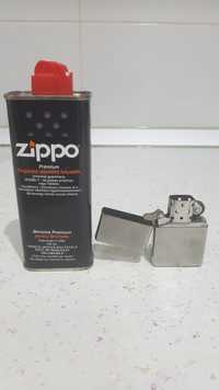 Bricheta benzina originala Zippo, impecabila + rezerva benzina