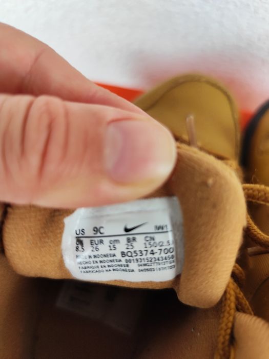Детски кожени боти Nike Manoa номер 26