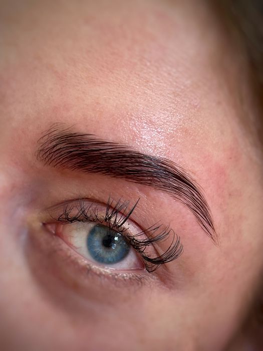 Gene fir cu fir / laminare / stilizare sprancene