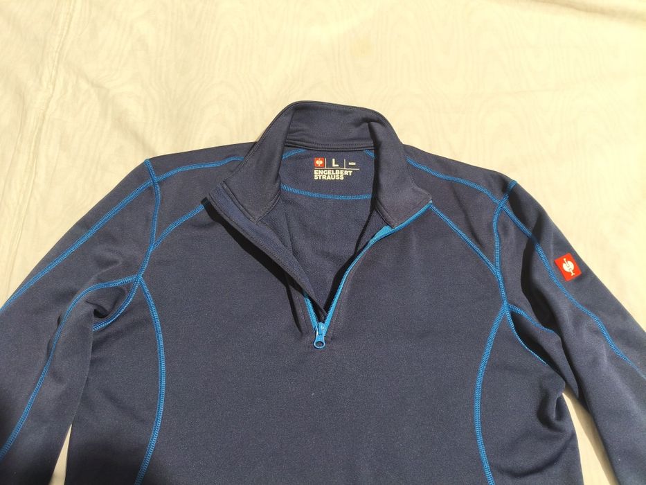 Polar Engelbert Strauss mărimea XXL bărbat fleece bluza hanorac gros