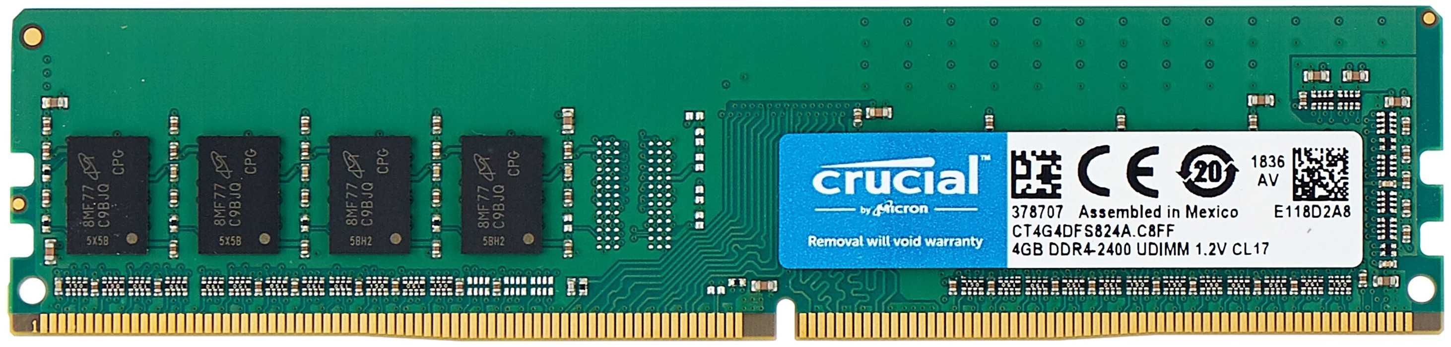 Оперативная память Crucial 4 ГБ DDR4