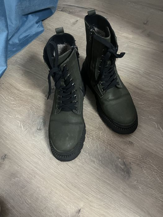 Ботинки зимние натуральные