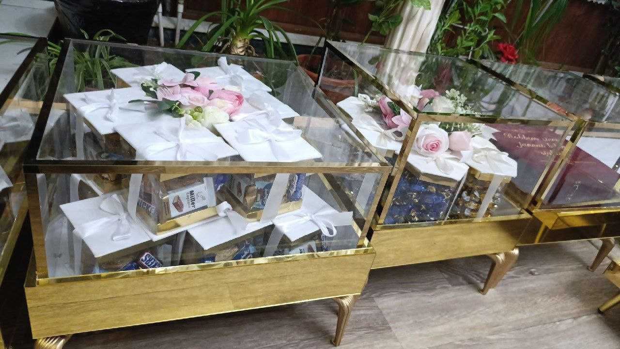 Sarpo sandiq Potaxaga molyoyar oqlikka korobka dekorativ korobka