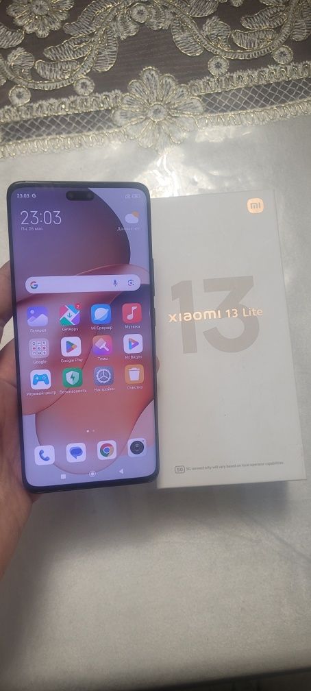 Xiaomi MI 13 Lite 5G 16/256Gb Black Igravoy Flagman Karobka Ideal Zor