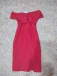 Rochie midi mulată roșie