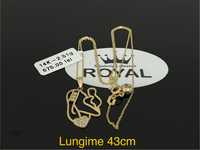 Bijuteria Royal CB : Lant aur 14k 2,51gr lungime 43cm