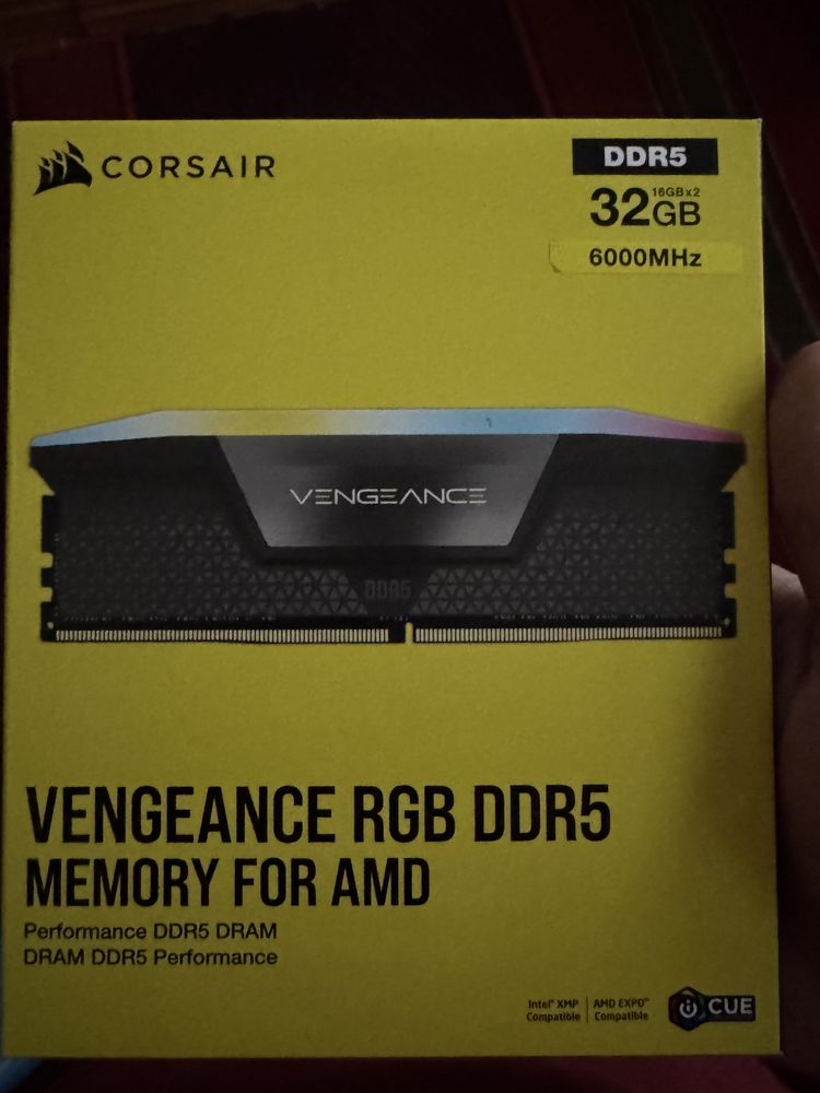 Corsair Vengeance RGB DDR5 16GBx2 6000Mhz | CL30