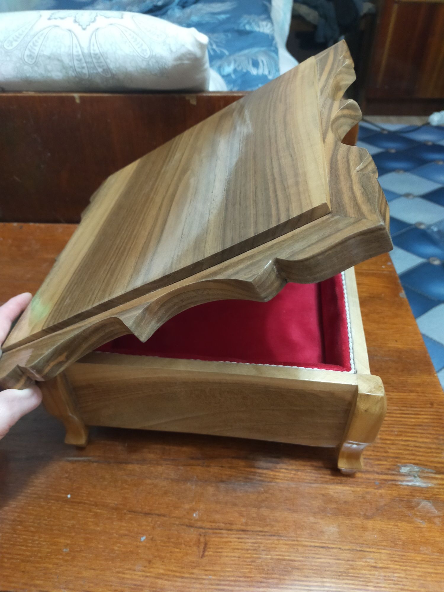Шкатулки из натурального дерева, подарочные, количество 8штук