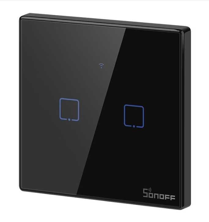Intrerupator inteligent cu touch Sonoff T3 EU TX , Wireless, RF-433MHz