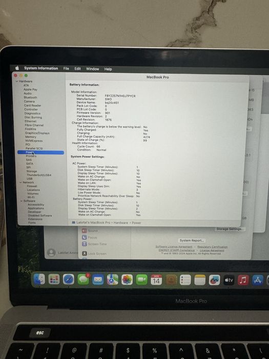 Macbook pro 2018 (13) sotiladi
