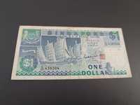 Bancnota 1 Dolar Singapore