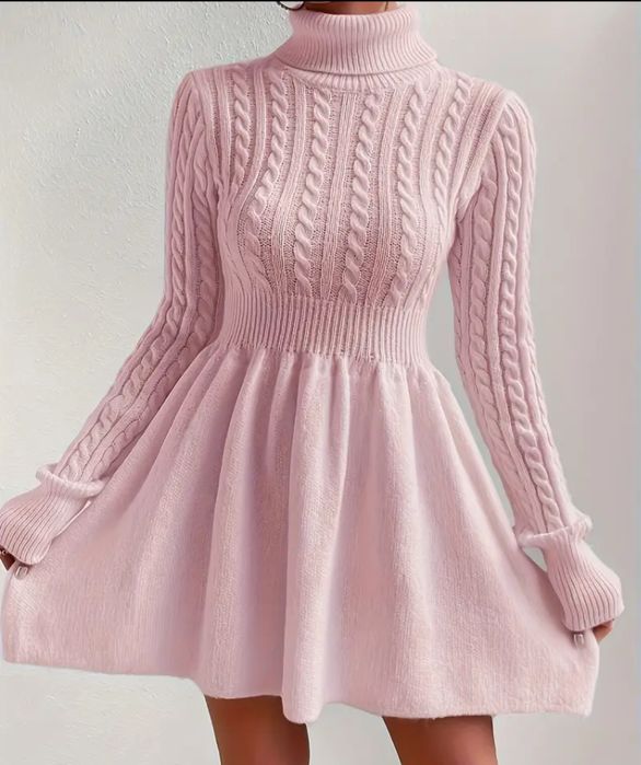 Рокли елегантни черни дантели Червени обувки естествена кожа