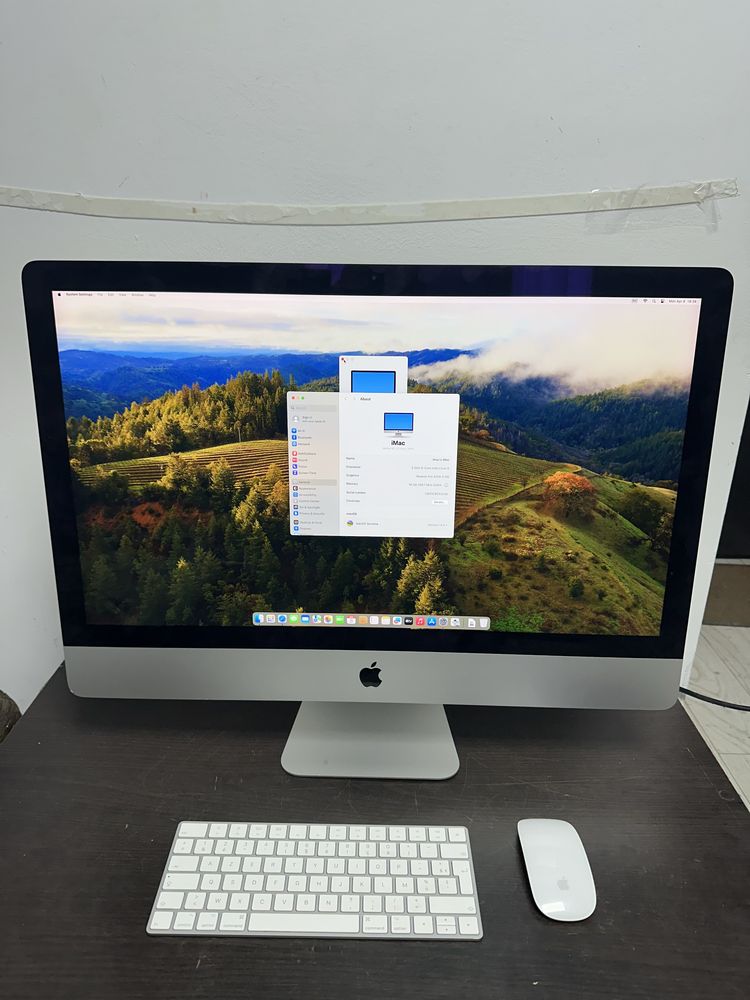 Apple Imac 27 inch-5K Retina-2019-CORE i5 3GHz - 16GB DDR4,  1TB -PRO