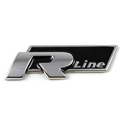 2бр. емблема емблеми emblem R-line R