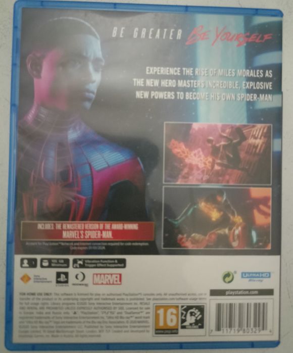 Игра за ps5 Spider-Man