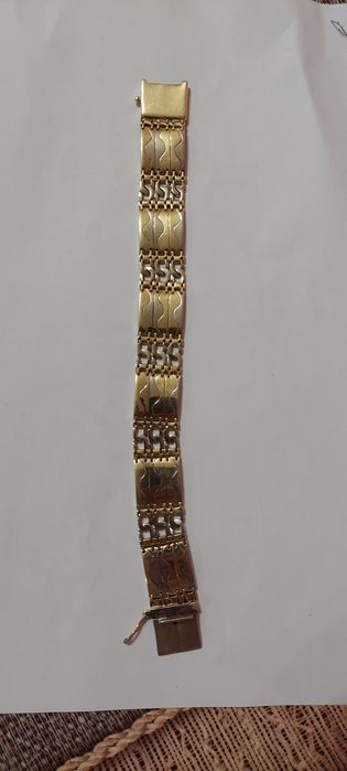 Златна Мъжка Гривна