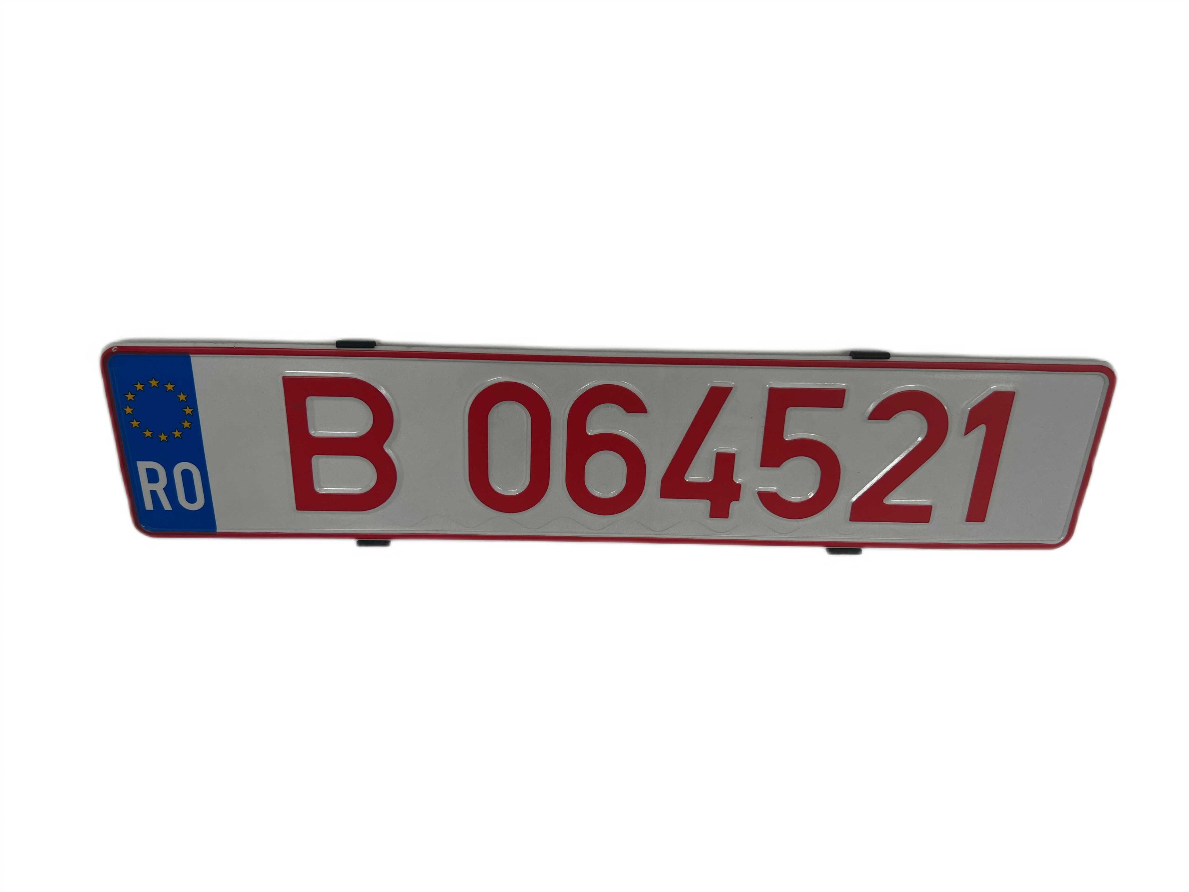 Set suport placute numar inmatriculare Ultra Slim - 4 buc (fata+spate)