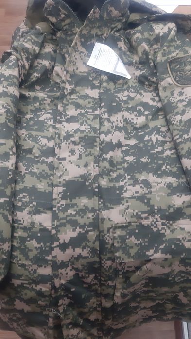 Бушлат с  ватниками,  полевая зимняя форма