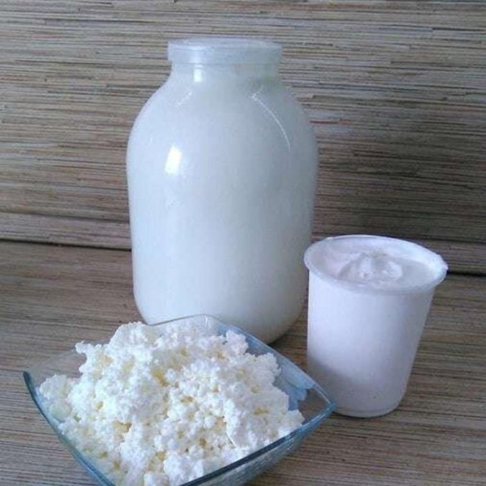 Домашняя сметана, қаймақ