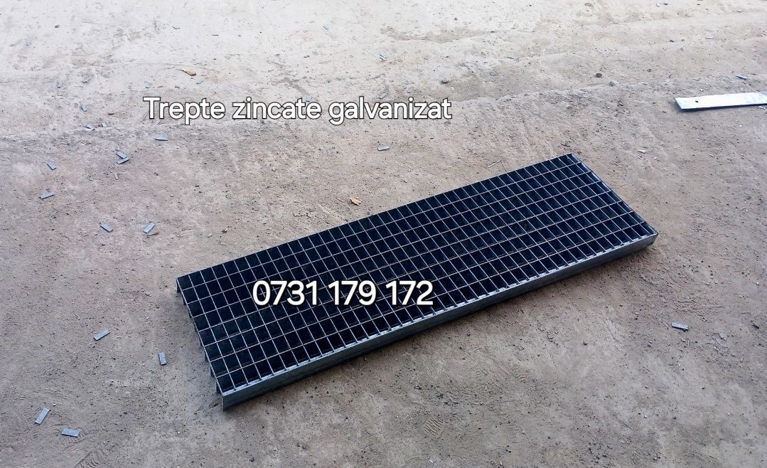 Trepte zincate galvanizat