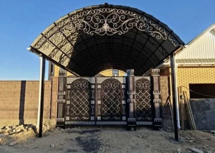 Сварочные работы, навесы, решётки, перила, забор, лестница. Орда