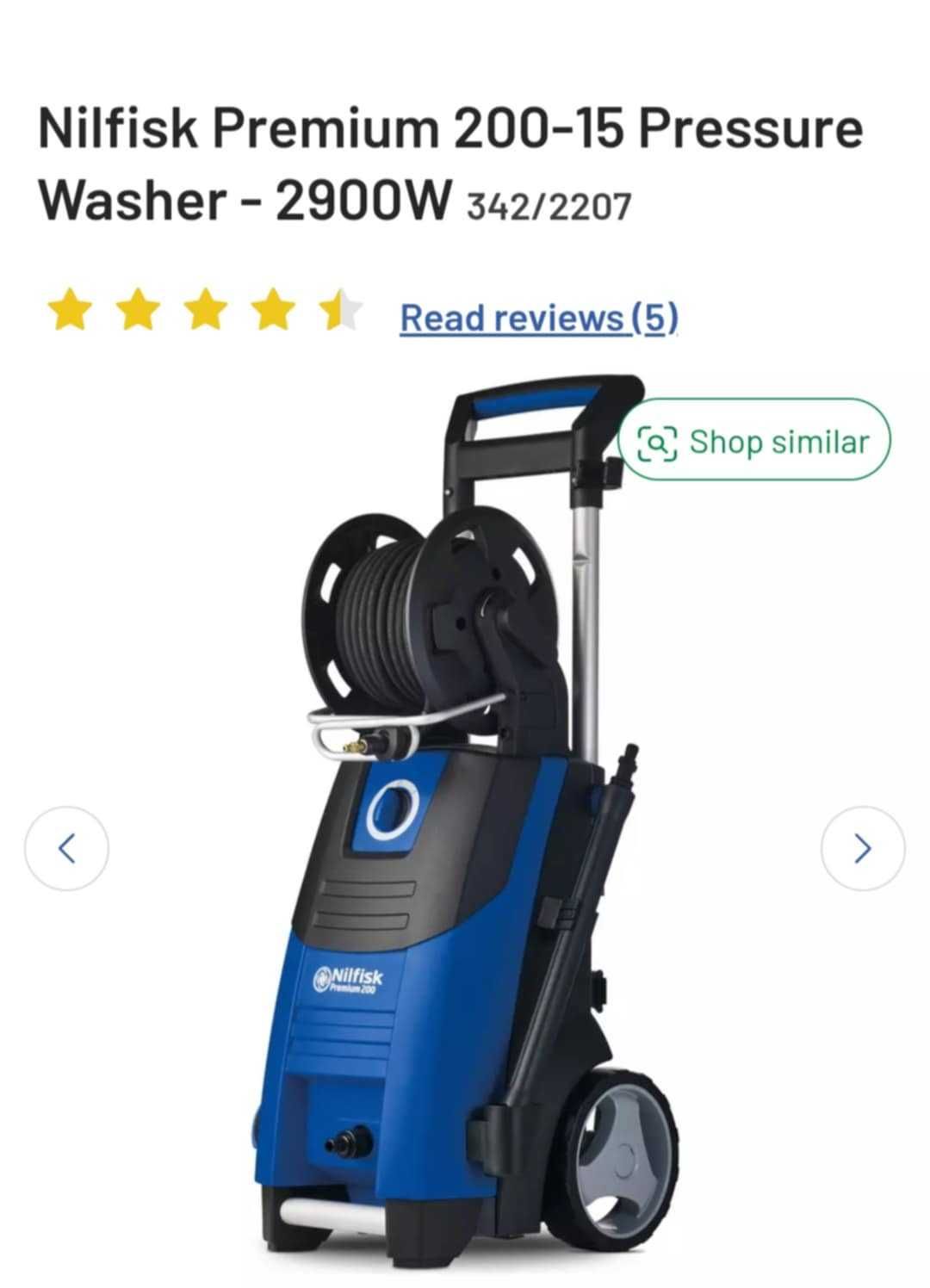 Водоструйка Nilfisk Premium 200-15 - 2900W